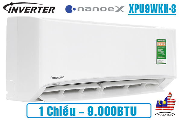 Điều hòa Panasonic 9000 BTU 1 chiều inverter XPU9XKH-8